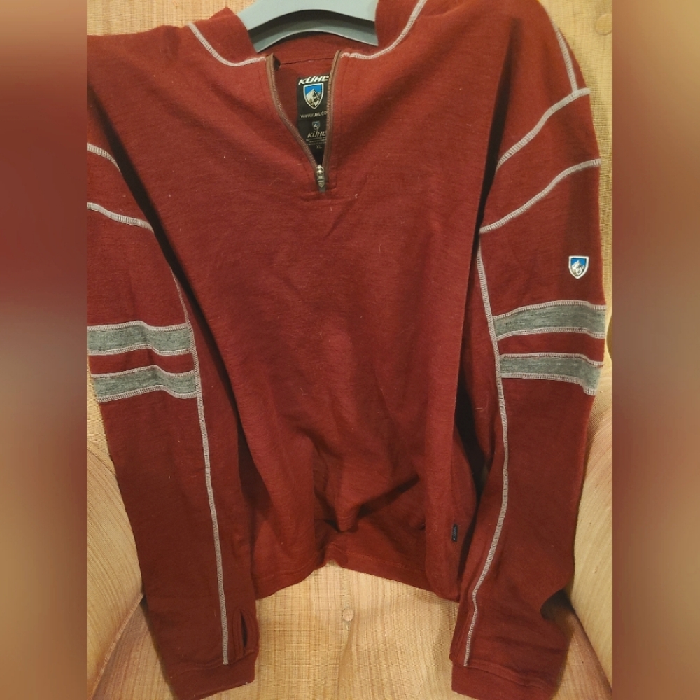 Kuhl - Merino Wool Quarter Zip Sweater